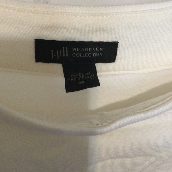 J.Jill Size Medium S/Sleeve Top Shirt EUC - Picture 2 of 5
